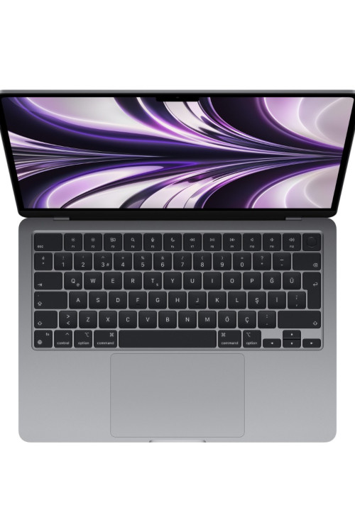 Apple MacBook Air M2 Çip 8GB 256GB SSD macOS 13" Taşınabilir Bilgisayar Uzay Grisi MLXW3TU/A