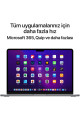 Apple MacBook Air M2 Çip 8GB 512GB SSD macOS 13" Taşınabilir Bilgisayar Uzay Grisi MLXX3TU/A
