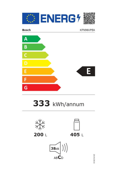 Bosch KFN96VPEA 605 Lt Gardrop Tipi No Frost Buzdolabı