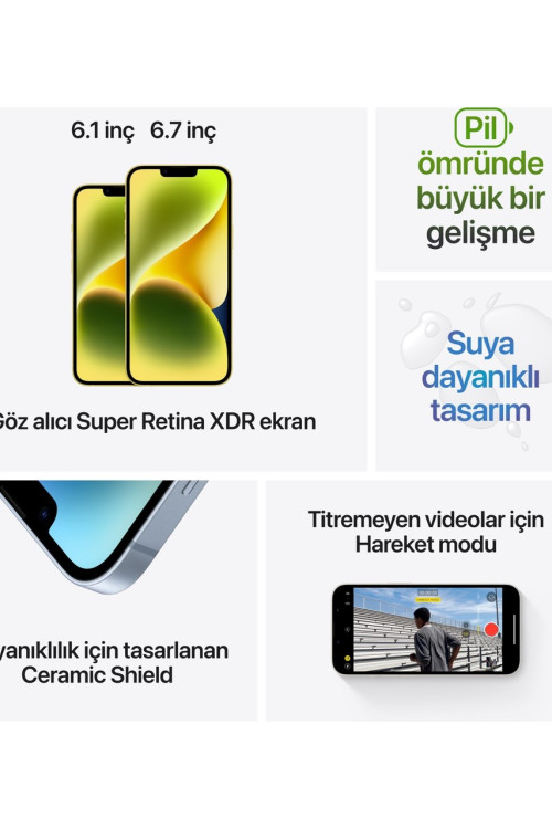iPhone 14 Plus 256 GB Siyah