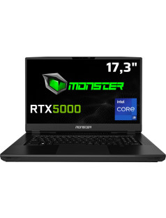 Monster Markut M7 V6.2 Intel Core I9 13980HX 32 GB Ram 1 Tb SSD 16 GB Rtx 5000 Ada Freedos 17,3" UHD 144 Hz Iş Istasyonu