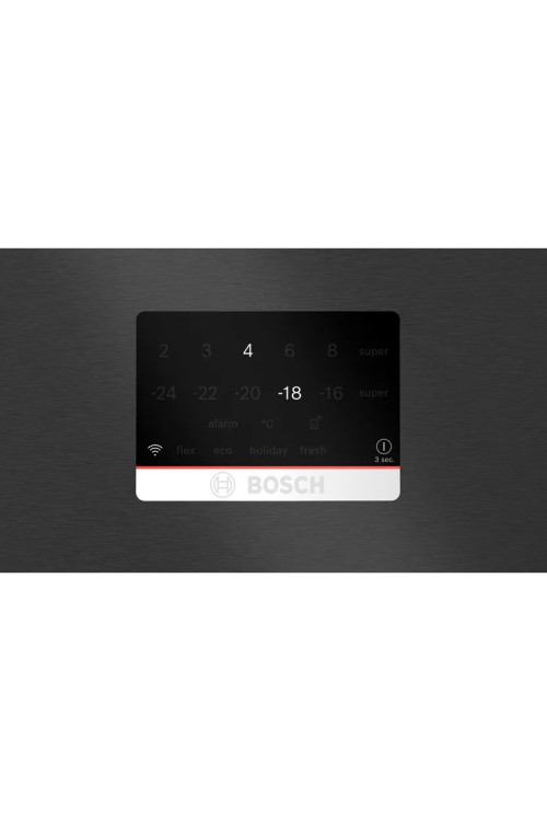 Bosch KGP86AXB0N B Enerji Sınıfı 621 Lt No Frost Buzdolabı Siyah Inox